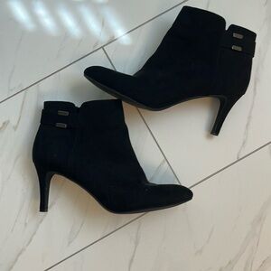 Alfani Black Ankle Booties - Size 11